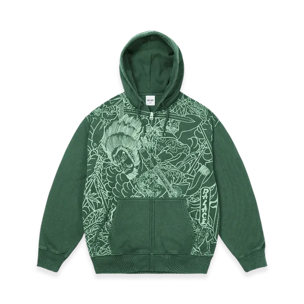 PALACE Susanoo Zip Hood "Green"