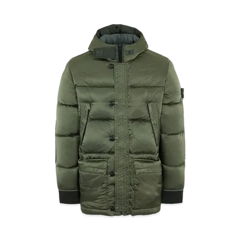 Stone Island 40821 NYLON RASO DOWN-TC "Sage Green"