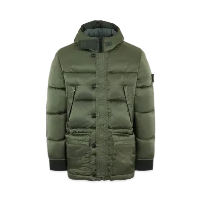 Stone Island 40821 NYLON RASO DOWN-TC "Sage Green"