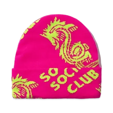 ANTI SOCIAL SOCIAL CLUB Garden Grove Knit Cap "Pink" (FW20)
