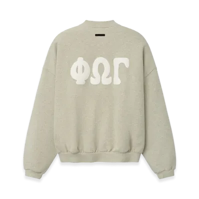 FEAR OF GOD ESSENTIALS 90s Sweatshirt "Washed Vanilla Heather"