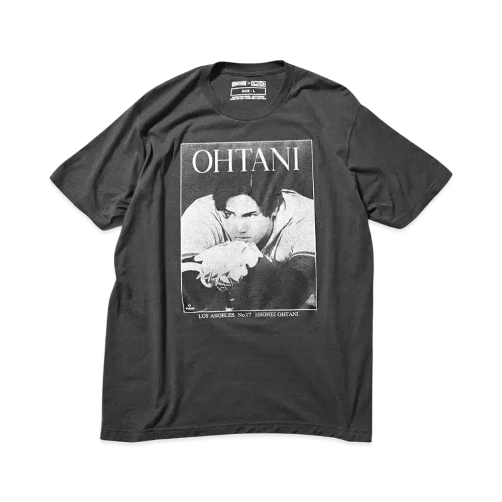 HOMEGAME x OHTANI \ Shohei Otani - TEE #7 "CHARCOAL"