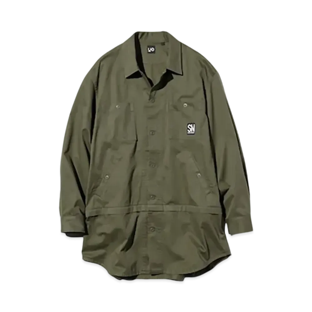 GU x UNDERCOVER UG Tunic Shirt "Olive"