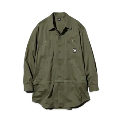 GU x UNDERCOVER UG Tunic Shirt "Olive"