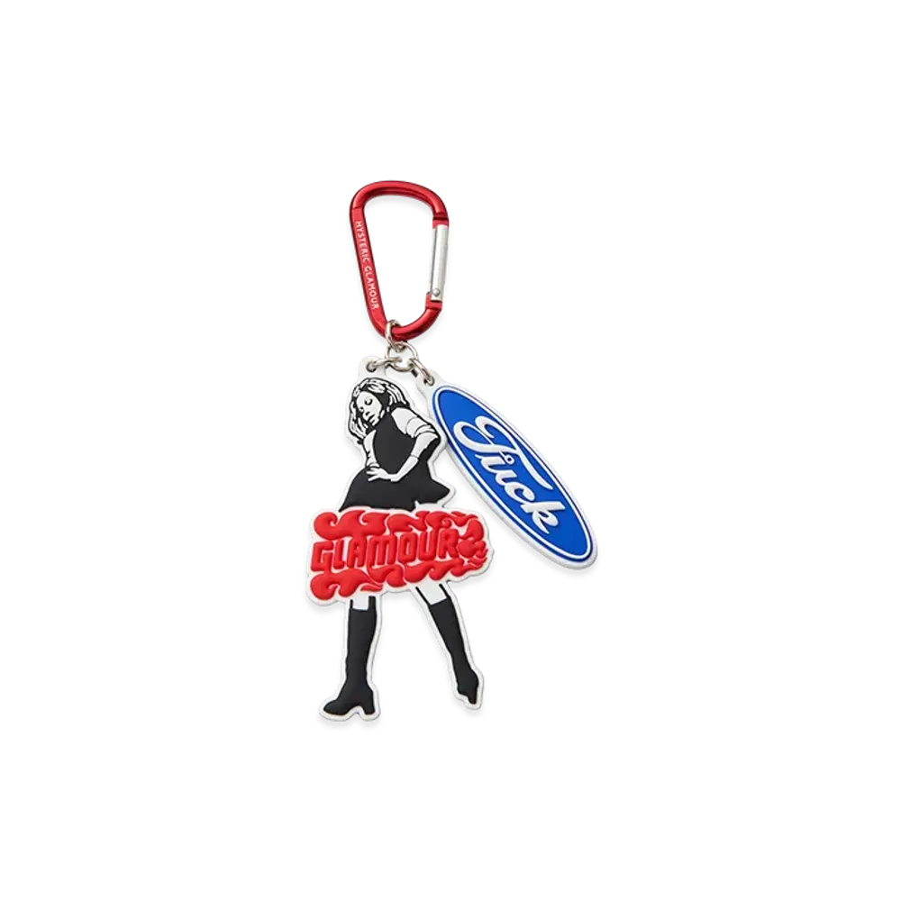 HYSTERIC GLAMOUR Vixen Girl Keychain "Multi"