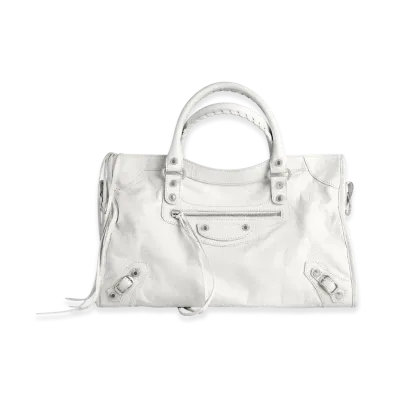 BALENCIAGA Le City Medium Bag "White"