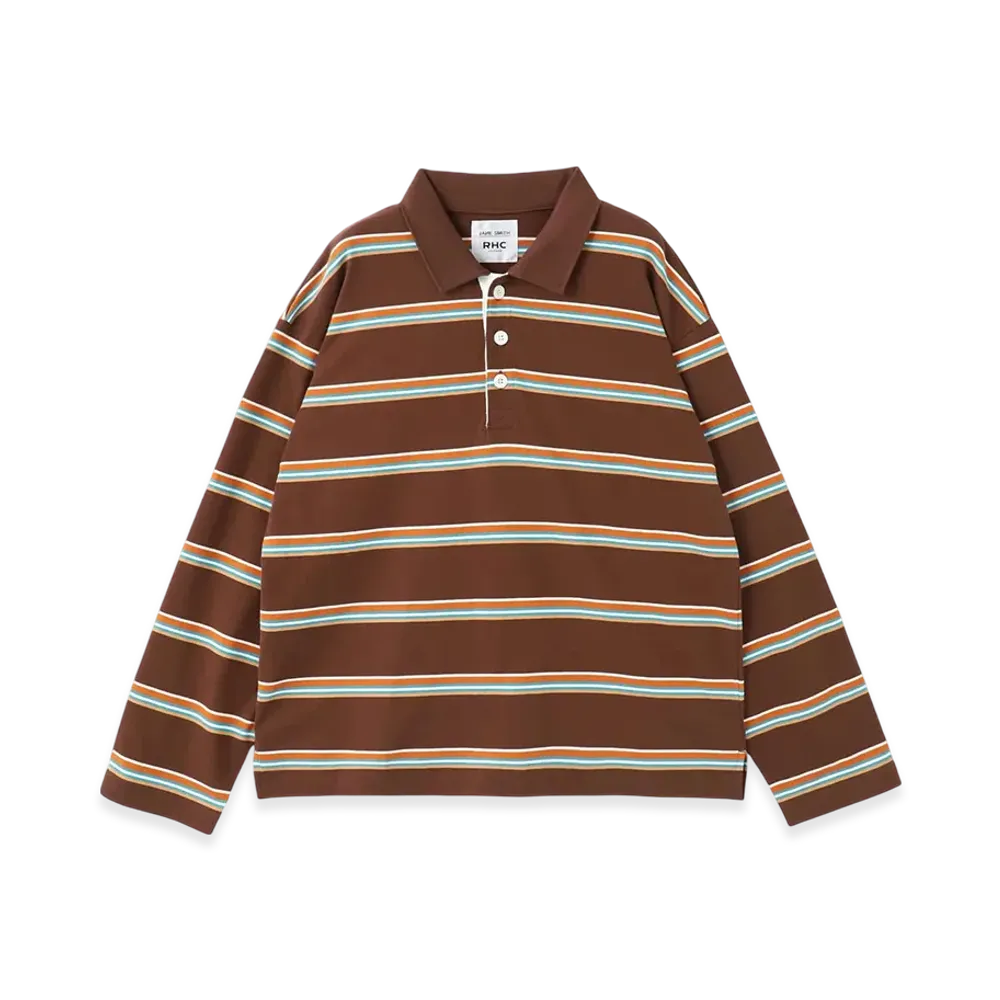RHC Ron Herman x JANE SMITH Rugger Shirt "Burgundy"