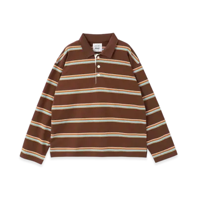 RHC Ron Herman x JANE SMITH Rugger Shirt "Burgundy"