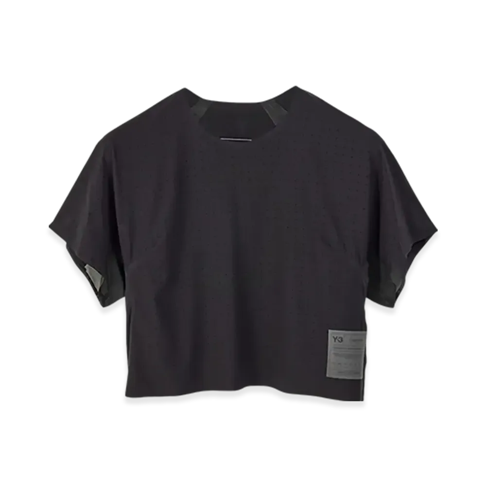 Y-3 Running Short Sleeve T-Shirt "Black"