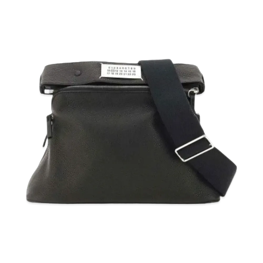 Maison Margiela 5AC Leather Shoulder Bag "Black"
