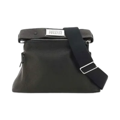 Maison Margiela 5AC Leather Shoulder Bag "Black"