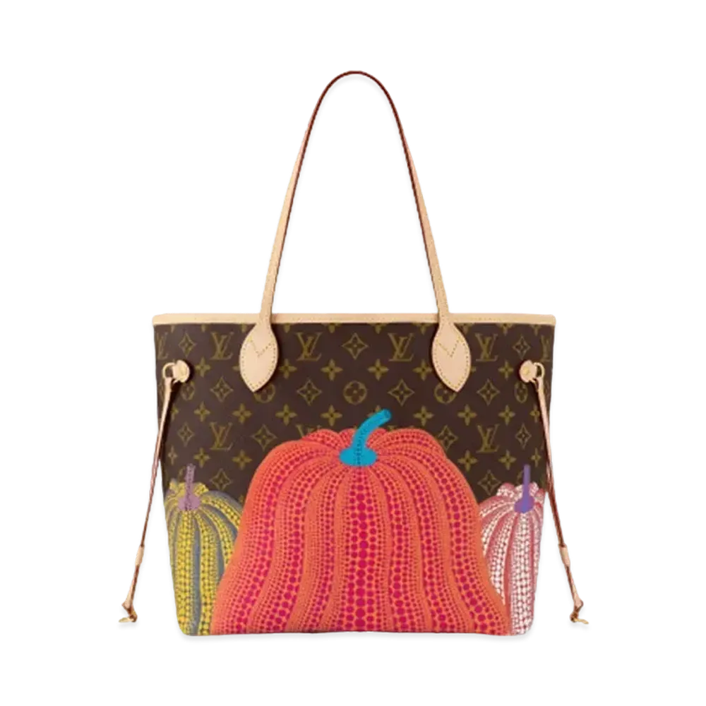 Louis Vuitton x Yayoi Kusama Neverfull MM Monogram Pumpkin