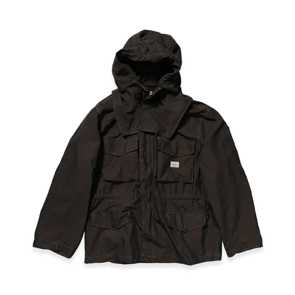 OUR LEGACY Work Shop x Stussy Ranger Jacket "Soot Black Solaro"