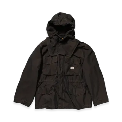 OUR LEGACY Work Shop x Stussy Ranger Jacket "Soot Black Solaro"