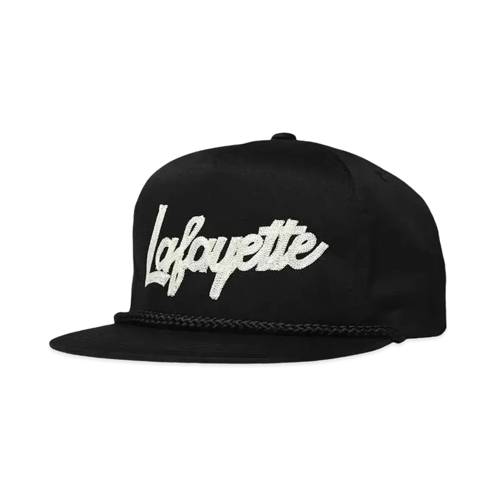 Lafayette 5 PANNEL GOLFER CAP "BLACK"