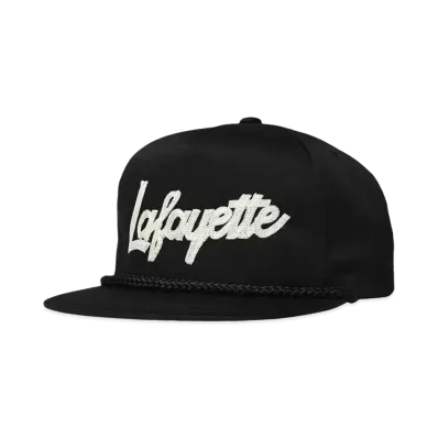 Lafayette 5 PANNEL GOLFER CAP "BLACK"