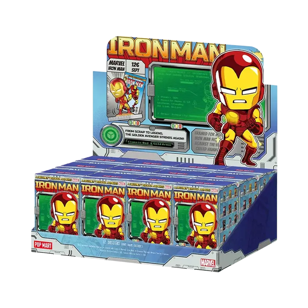POP MART Marvel Iron Man: A Journey Through Armors Series Figures [Assortment Box]