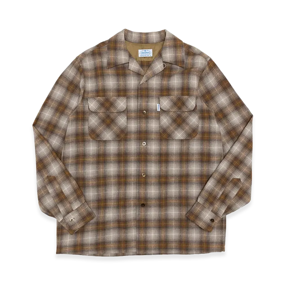 SubCulture Wool Shirt "Mustard Check"