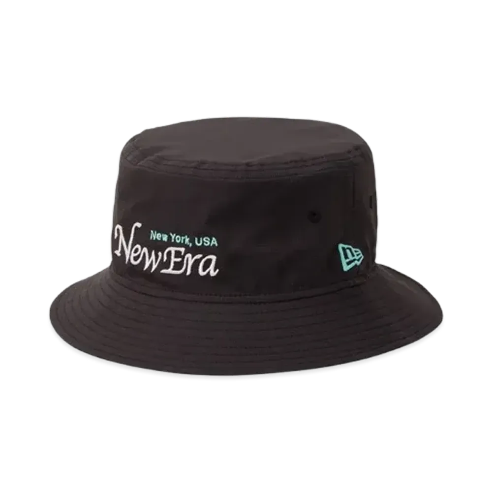 NEW ERA Golf Bucket 01 BELLOASIS Uchimizu "Black"