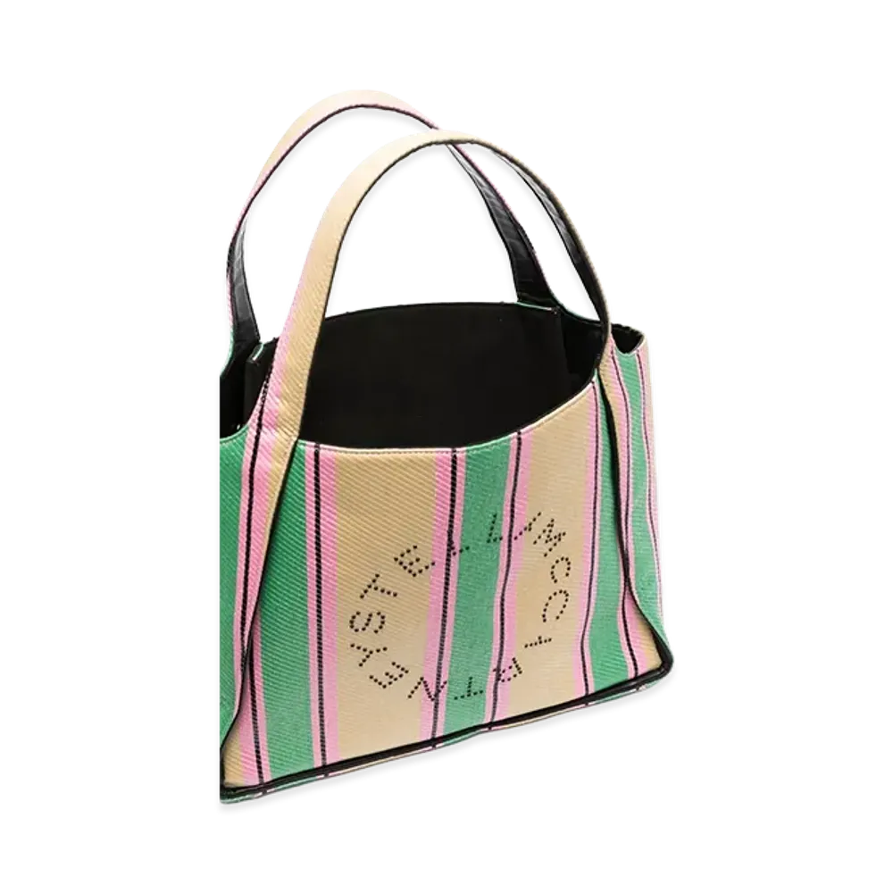 STELLA McCARTNEY Women's Bag In Multicolored Raffia "Multicolor"