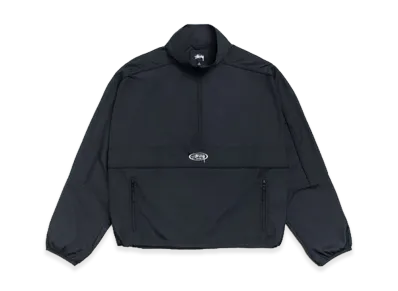 Stussy Lightweight Pullover Jacket "Black"