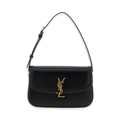 Saint Laurent Women's Solferino Medium Shoulder Bag "Black"