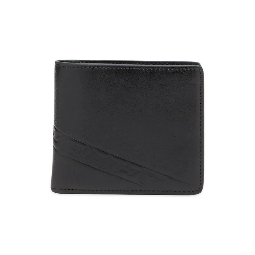 Diesel Flag-D Bi-Fold Coin S 3d Bi-fold Wallet "Black"