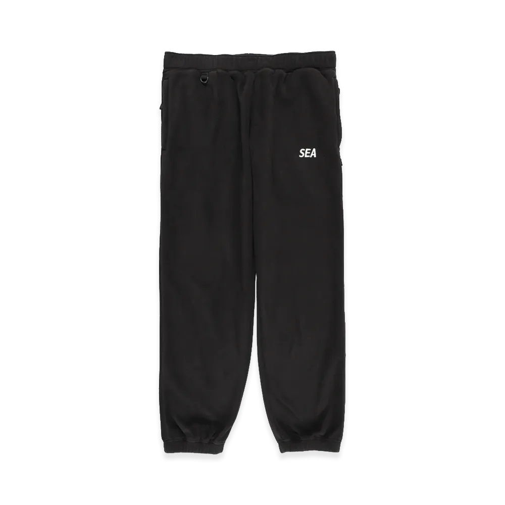 WIND AND SEA Fleece Pants "Black"