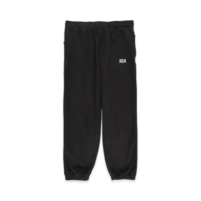 WIND AND SEA Fleece Pants "Black"