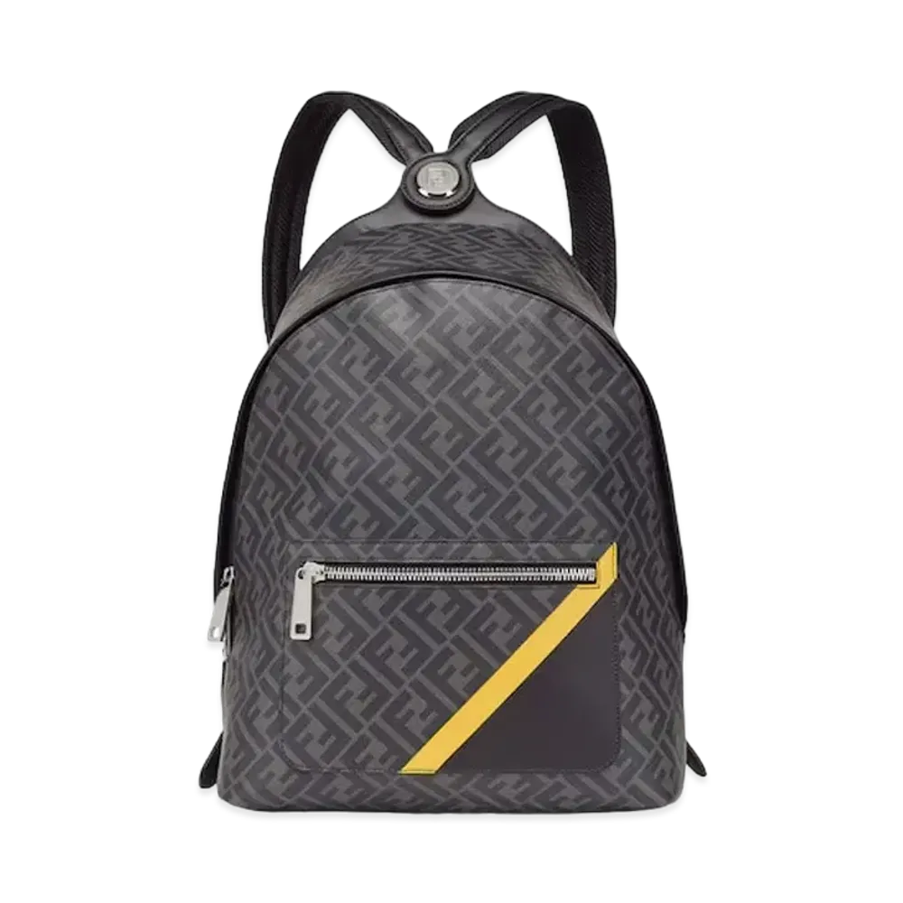 FENDI Diagonal Fendi Chiodo Medium "Black"
