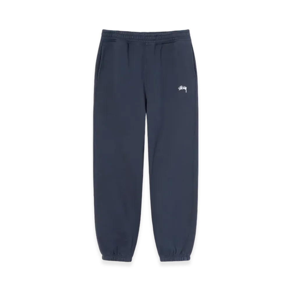Stussy Overdyed Stock Logo Pants "Navy"
