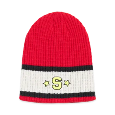 Stussy Varsity S Stripe Skullcap "Cherry"
