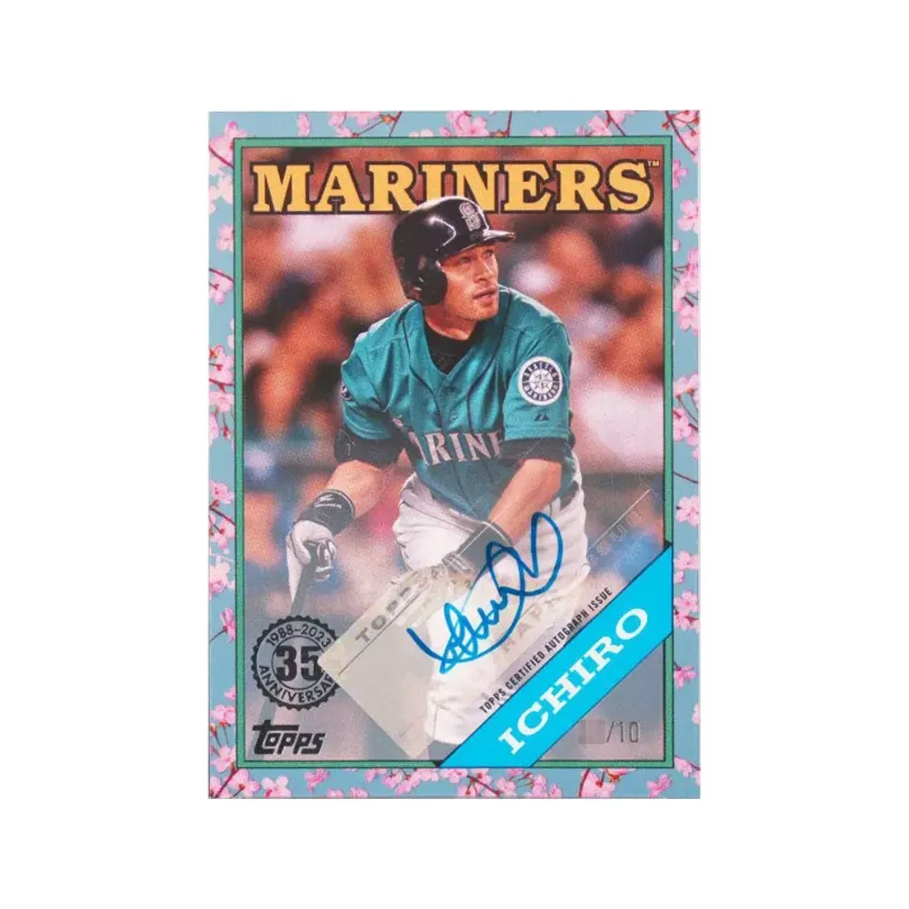 イチロー 直筆サイン入り [/10 88B12](2023 トップス ジャパン エディション)