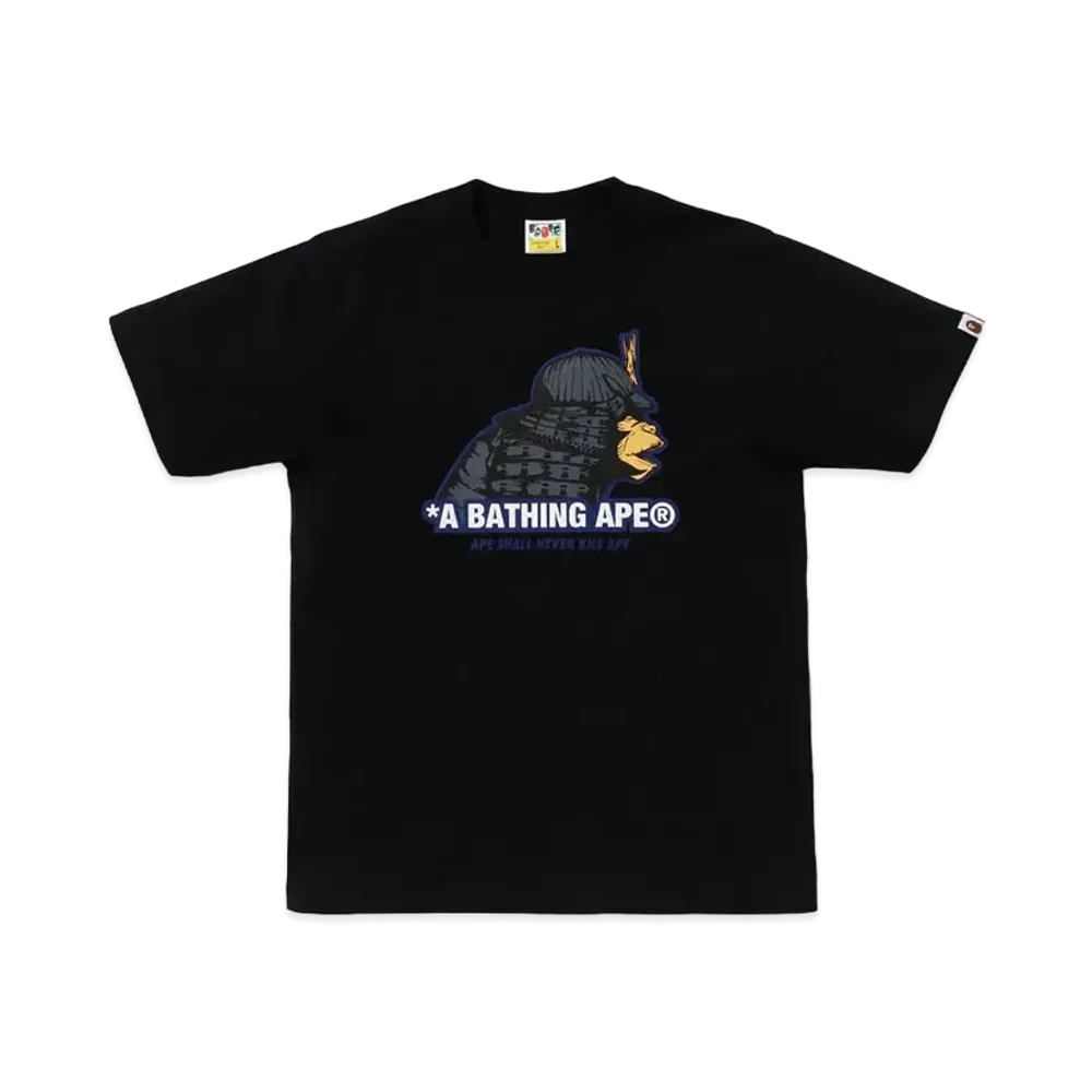 A BATHING APE Samurai Tee "Black"