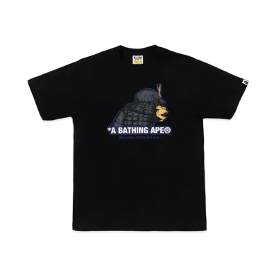 A BATHING APE Samurai Tee "Black"