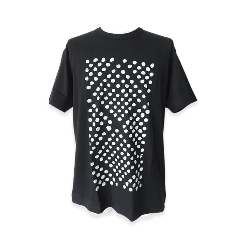 BLACK COMME des GARCONS x Filip Pagowski Cotton Jersey Print "Black"