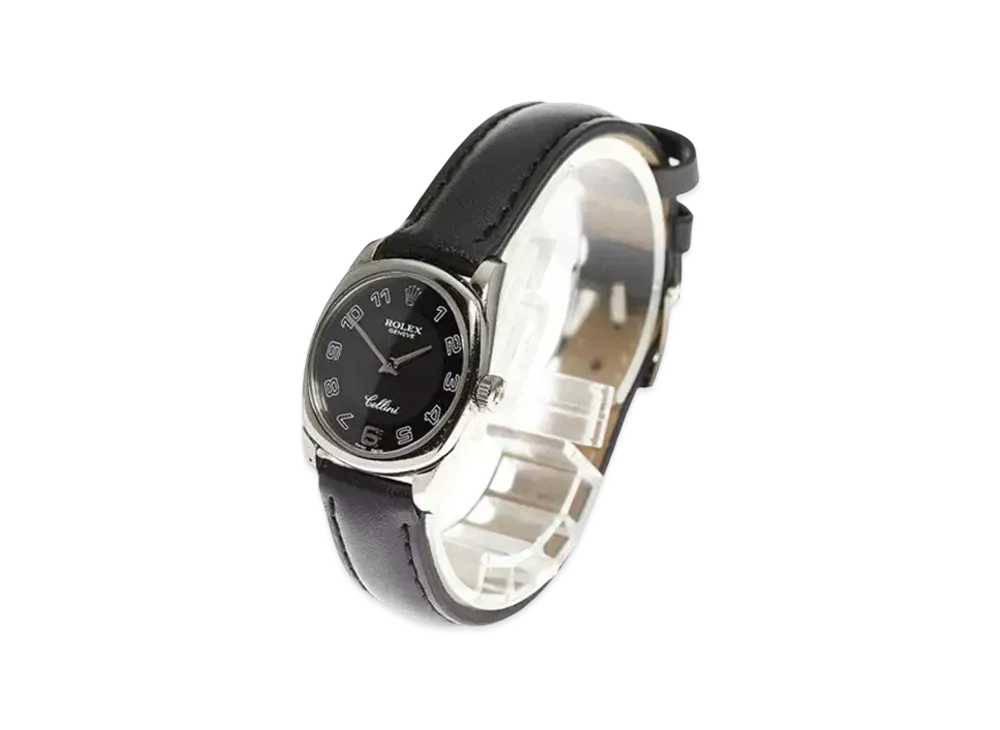 ロレックス チェリーニ ブラック文字盤 6229/9