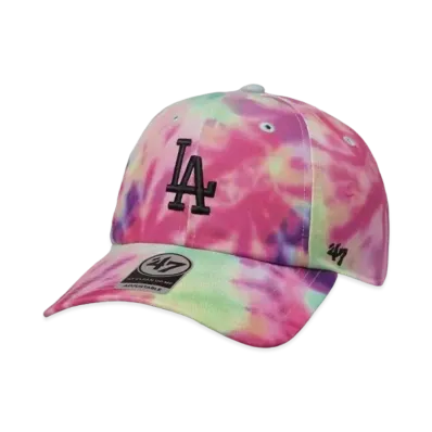 '47 DODGERS TIE DYE CLEAN UP MF "Marble WHITE"