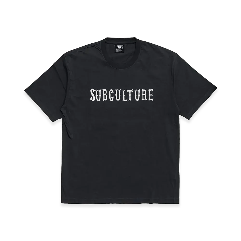 SubCulture SC Aged Face Body Outoffcontorol T-Shirt "Black"