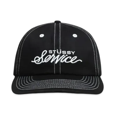 Stussy MD Stussy Service Strapback "True Black"