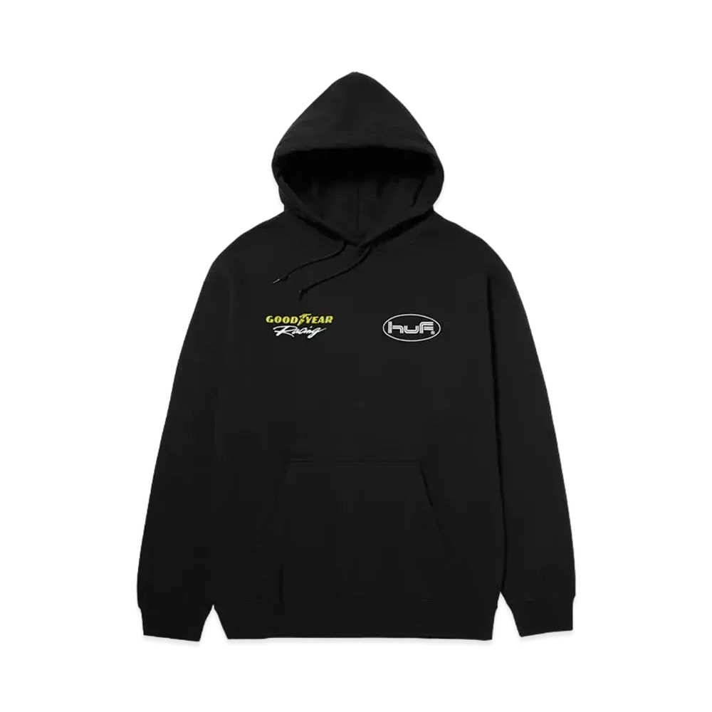 HUF Goodyear F1 Hoodie "Black"