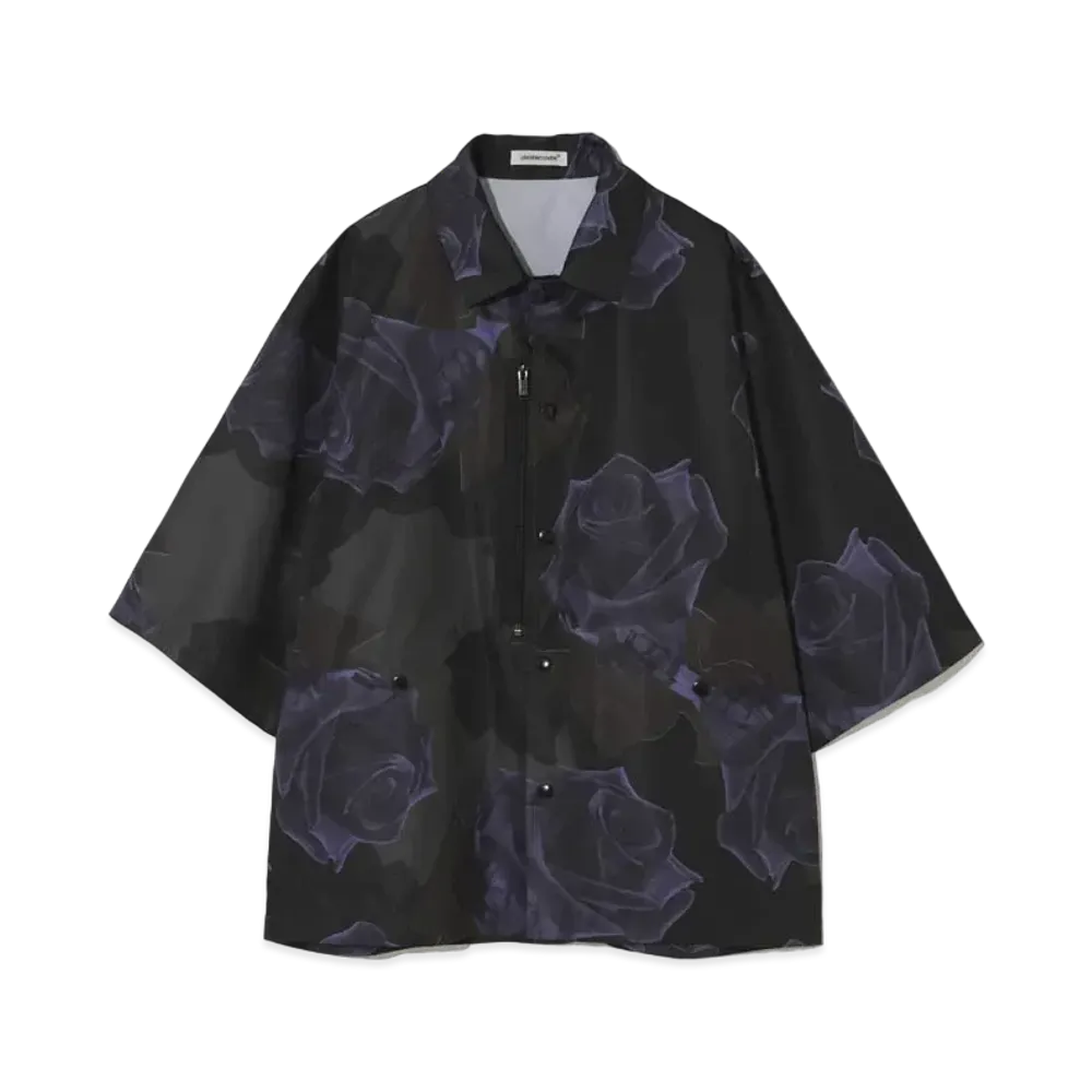 UNDERCOVER Polyester Taffeta Jacket "Black Base"