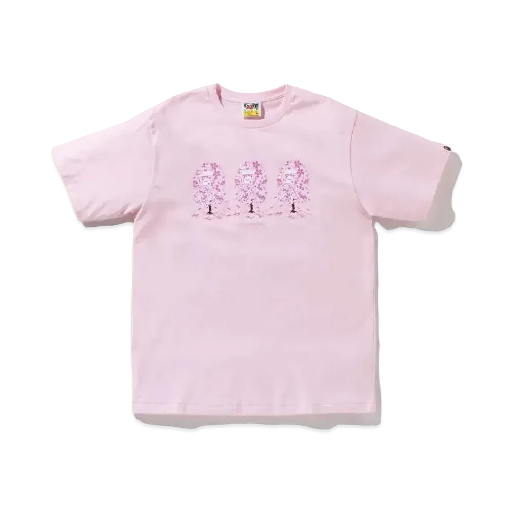 A BATHING APE SAKURA TEE "Pink"