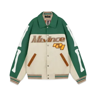 AVIREX x MLVINCE LEATHER JACKET "GREEN"