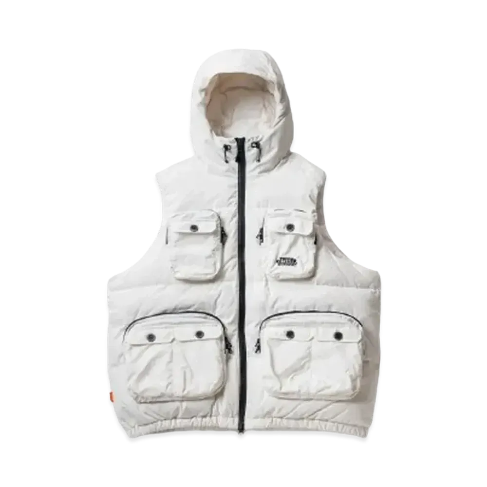 TIGHTBOOTH Down Vest "White"