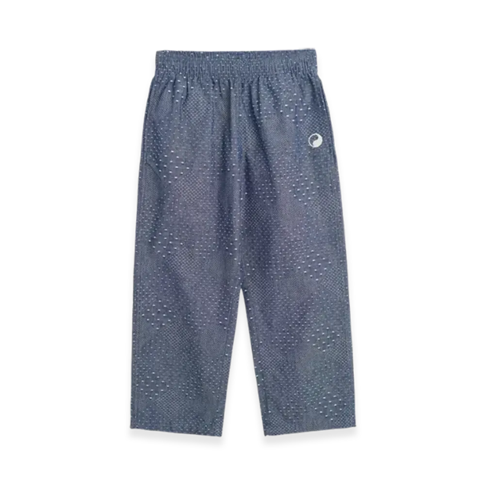 OUR LEGACY Kids Work Shop Reduced Trousers "Indigo Dot"