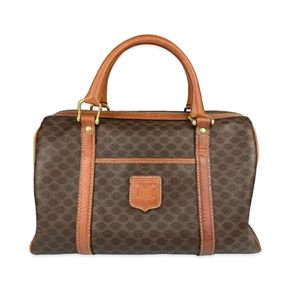 CELINE Macadam Boston Bag "Brown"