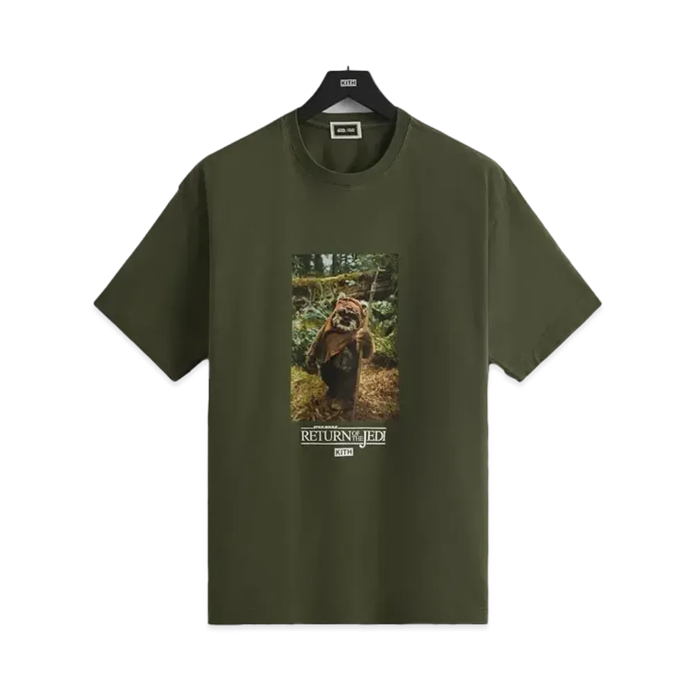 Kith x STAR WARS Ewok Vintage Tee "Cypress"