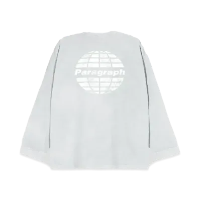 Paragraph Circle Logo Dying L/S "Grey"