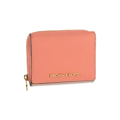 MICHAEL KORS Trifold Wallet "White Multi"